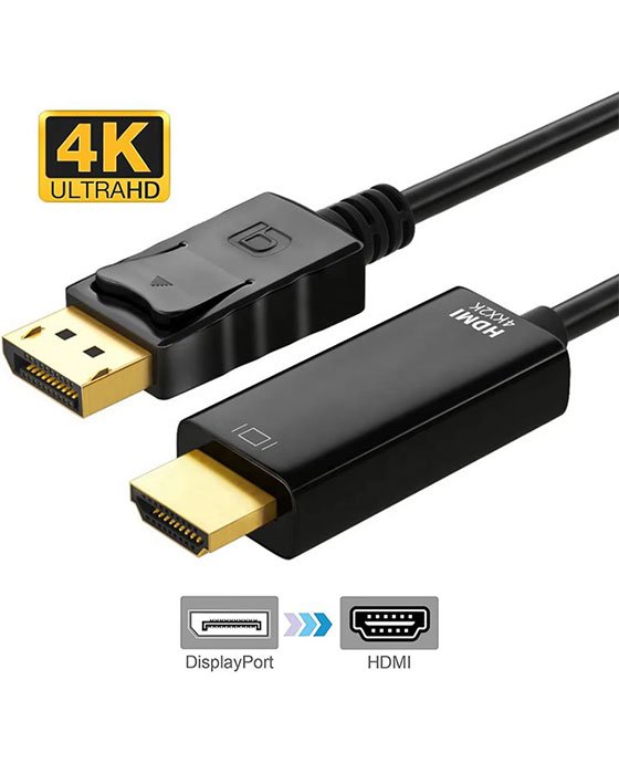 UGREEN DP Male To HDMI Male Cable 2m
