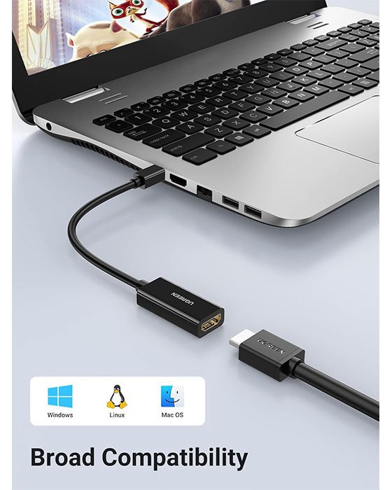 UGREEN Mini DisplayPort to HDMI Adapter