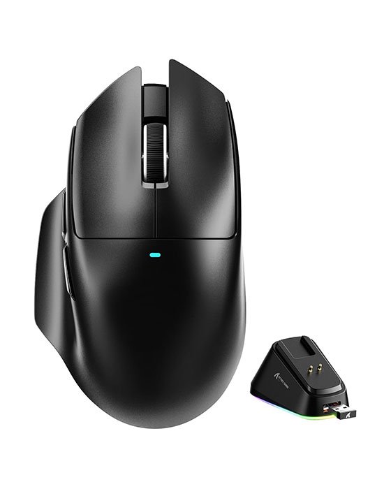 Attack Shark V6 Tri-Mode Gaming Mouse (Black)