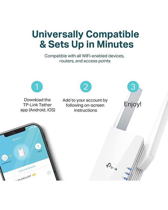 TP-Link AX1500 WiFi 6 Extender