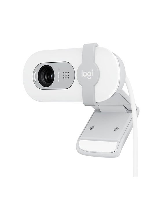 Logitech Brio 100 White Full HD 1080p Webcam