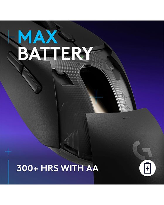 Logitech G309 Lightspeed Wireless Gaming Mouse (Black)