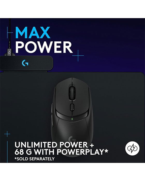 Logitech G309 Lightspeed Wireless Gaming Mouse (Black)