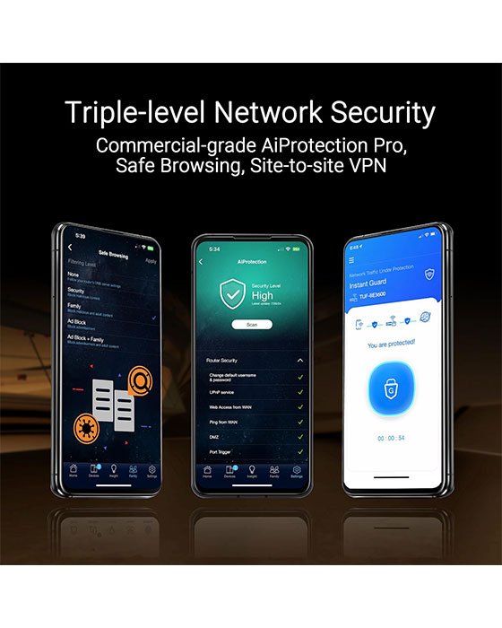 ASUS TUF Gaming BE3600 Dual Band WiFi 7 Router