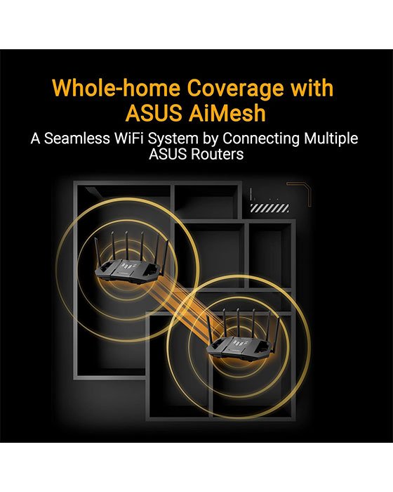 ASUS TUF Gaming BE9400 Tri Band WiFi 7 Router