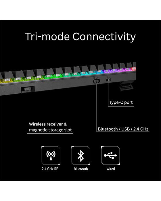 ASUS XA12 ROG STRIX SCOPE II RX/RXBL/US/ABS Gaming Keyboard (Black)