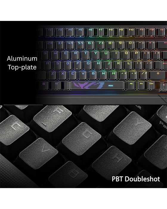 ASUS XA12 ROG STRIX SCOPE II RX/RXBL/US/ABS Gaming Keyboard (Black)