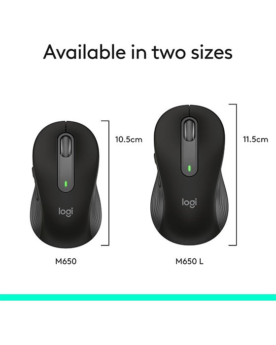 Logitech Signature M650 BT Wireless Mouse