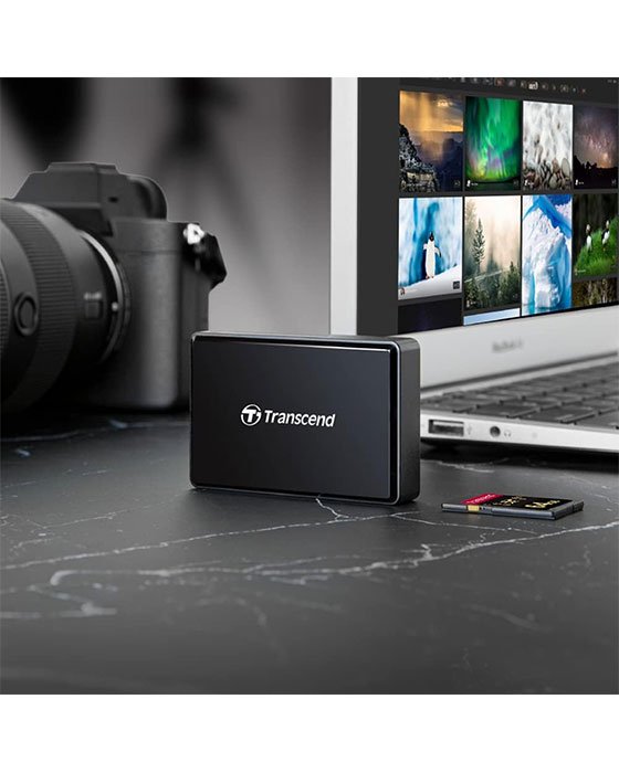 Transcend All-in1 UHS-II Multi Card Reader, USB 3.1 Gen 1