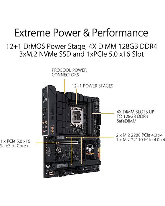ASUS TUF GAMING B760-PLUS WIFI D4