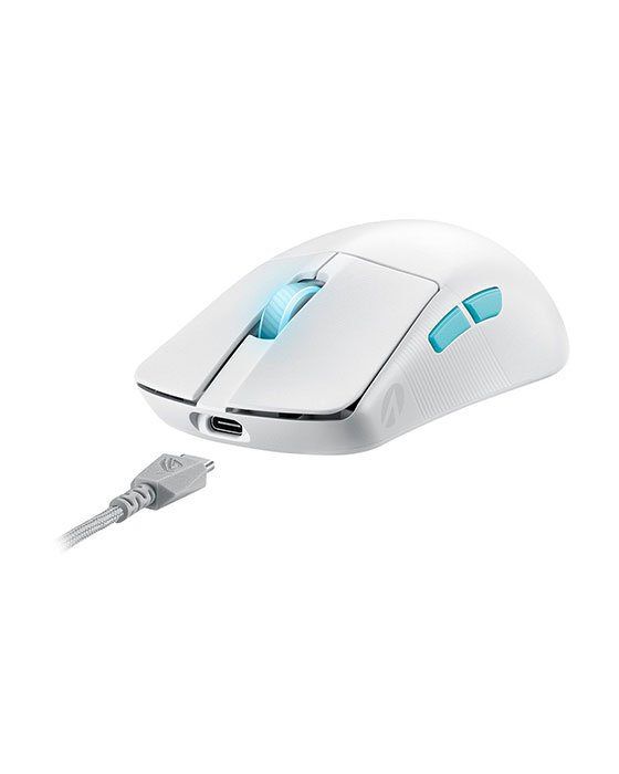 ASUS P713 ROG Harpe Ace Aim Lab Edition 54g Wireless Gaming Mouse White