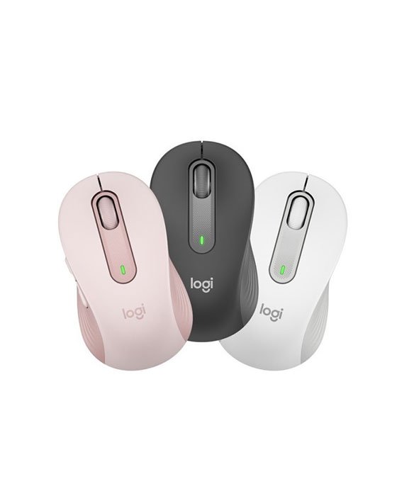 Logitech Signature M650 BT Wireless Mouse Pink