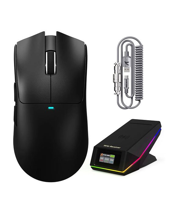 Attack Shark X11 Pro V2 Tri Mode Gaming Mouse (Black)