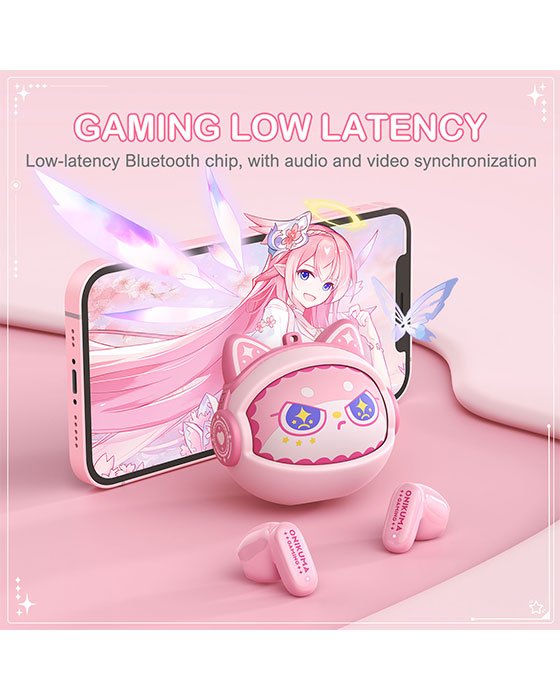 EARBUDS ONIKUMA TX603 Pink Bluetooth