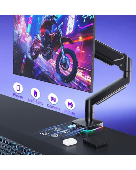 Monitor Arm M252 RGB (Single Monitor 13