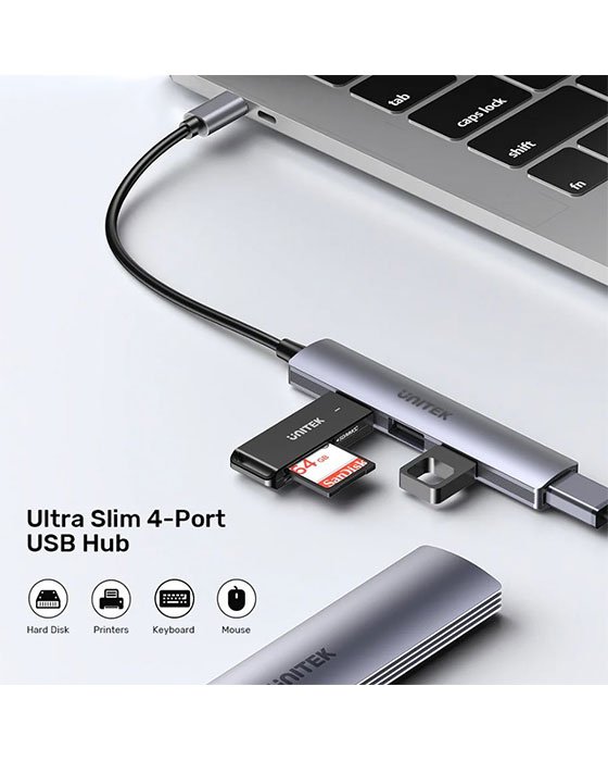 Unitek 4 in 1 USB C Hub Adapter