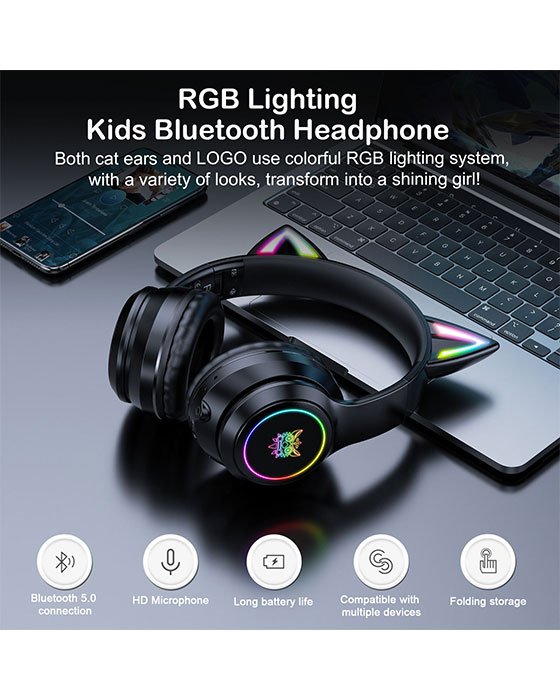 ONIKUMA B90 Bluetooth Gaming Headset (Black)