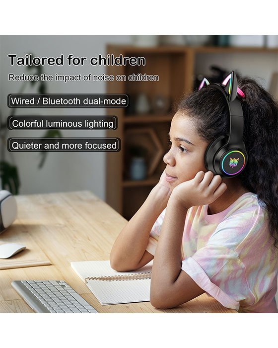 ONIKUMA B90 Bluetooth Gaming Headset (Black)