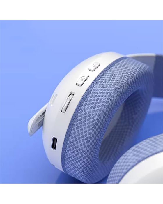 AULA S6 2.4G/BT/wired Earphone Blue Gaming Headset