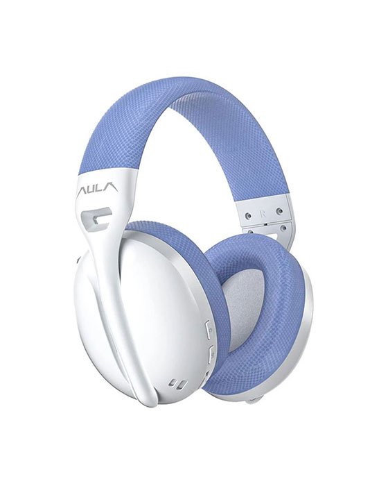 AULA S6 2.4G/BT/wired Earphone Blue Gaming Headset