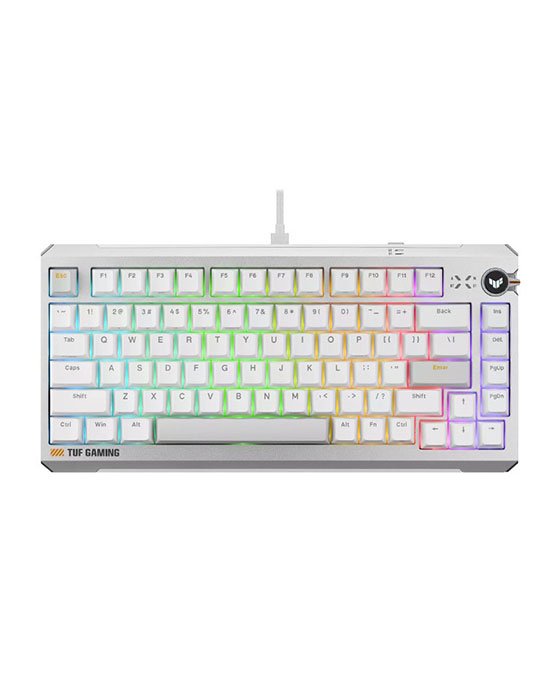 ASUS TUF Gaming K4 8K Magnetic Keyboard White