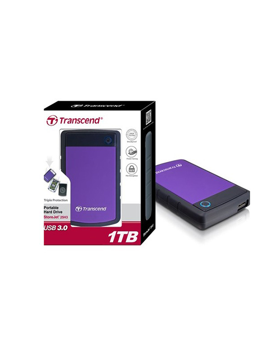 Transcend H3 1TB USB 3.0 External Hard Drive