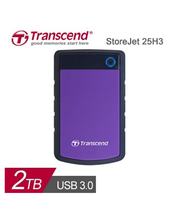 Transcend H3 2TB USB 3.0 External Hard Drive