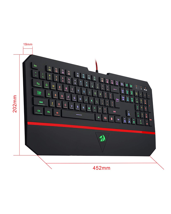 Redragon K502 RGB Silent Gaming Keyboard