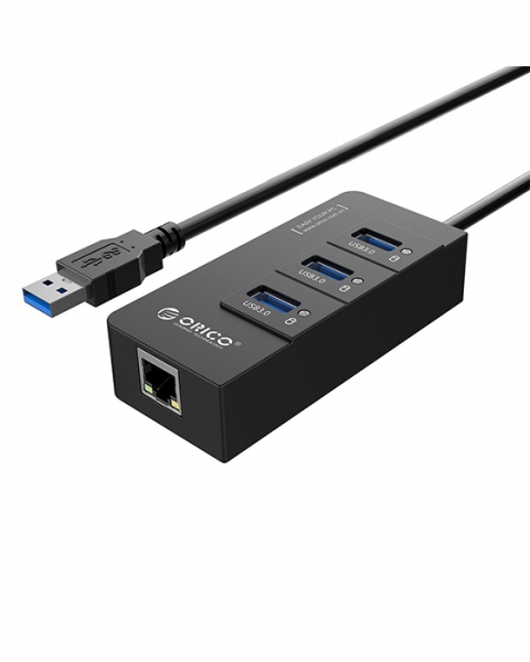 ORICO USB3.0 to USB3.0 * 3 / Gigabit Ethernet Adapter