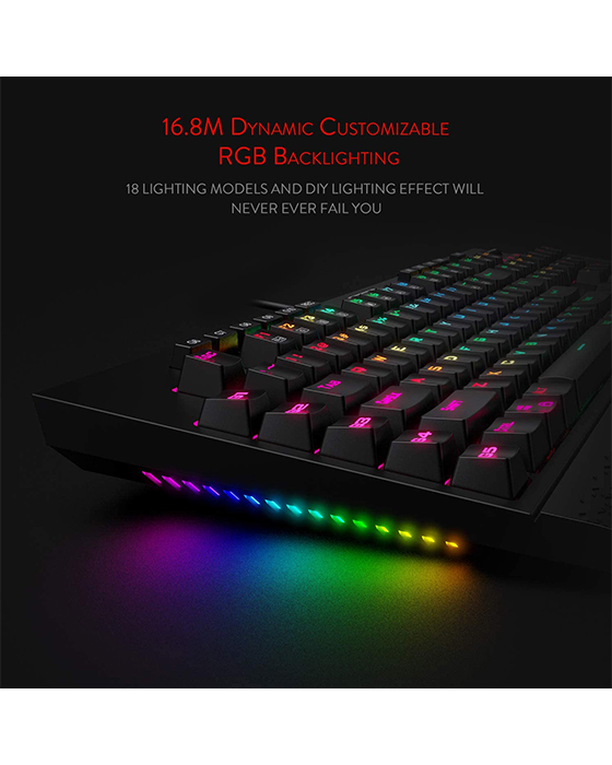 Redragon K586 PRO Brahma RGB Mechanical Gaming Keyboard
