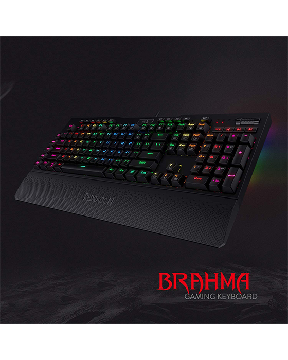 Redragon K586 PRO Brahma RGB Mechanical Gaming Keyboard