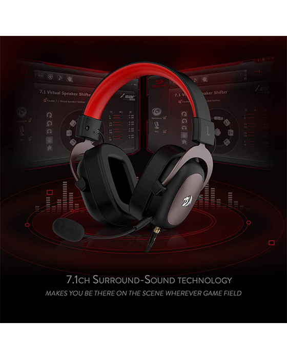 Redragon H510 7.1 Surround Sound Zeus All In One Gaming Headset