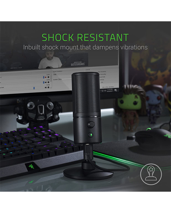 Razer Seiren X USB Professional Streaming Microphone