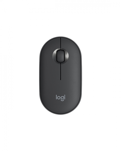 Logitech Pebble M350 Black Wireless + Bluetooth Mouse