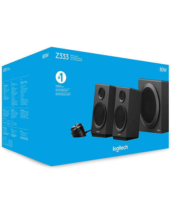Logitech Z333 80W Gaming Speakers