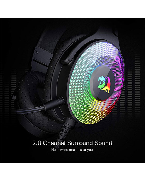 Redragon H350 Pandora RGB USB 7.1 Surround Sound Gaming Headset