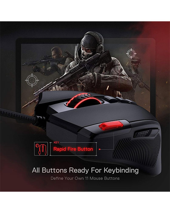 Redragon M612 Predator RGB Gaming Mouse