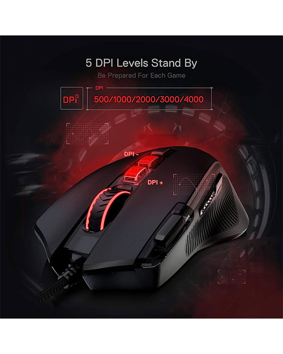 Redragon M612 Predator RGB Gaming Mouse