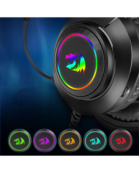 Redragon H260 HYLAS RGB Gaming Headset