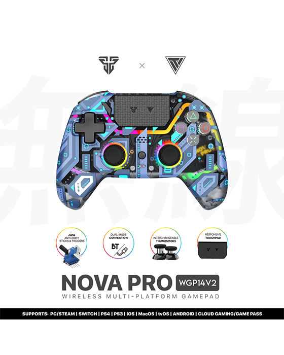 Fantech WGP14 v2 NOVA Pro Multi Platform Gamepad POLARIS