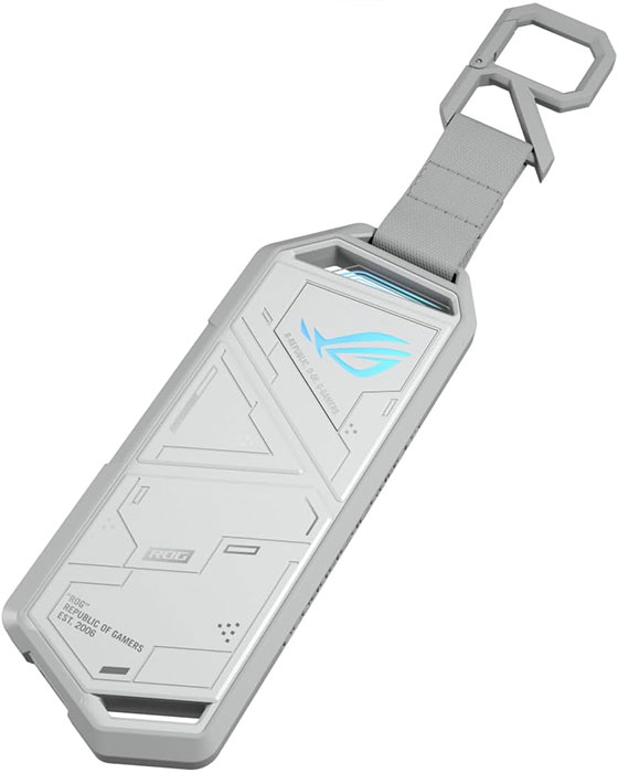 ROG Strix Arion White Edition M.2 NVMe SSD Enclosure