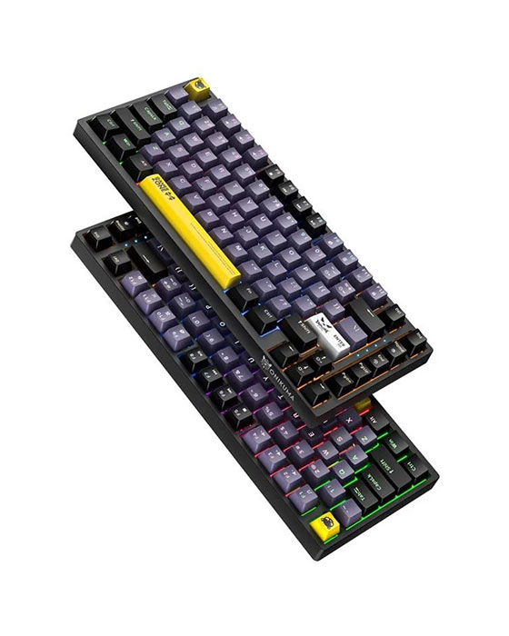 ONIKUMA G58 RGB Black Mechanical 82Keys Gaming Keyboard