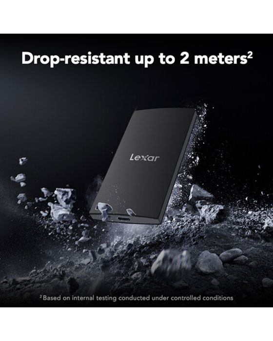 Lexar SL300 Portable SSD 1TB Black