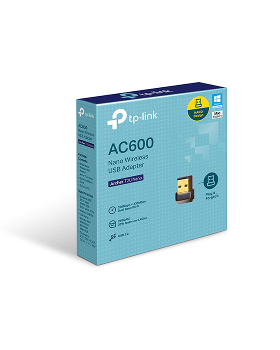 Archer T2U Nano AC600 Nano Wireless USB Adapter