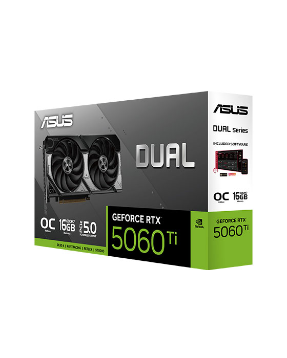 ASUS DUAL RTX 5060 Ti 16GB GDDR7 OC Edition