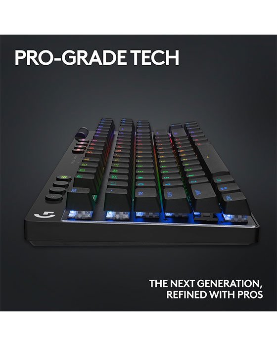 Logitech G PRO X TKL LIGHTSPEED Gaming Keyboard Black