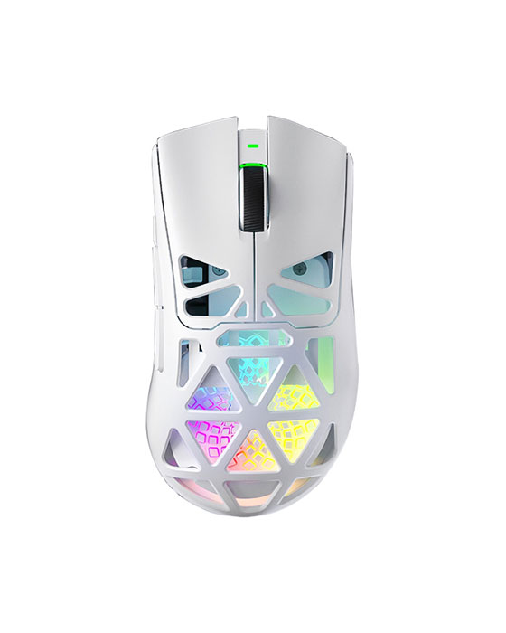 Aula SC620RGB Tri Mode Gaming Mouse (White)