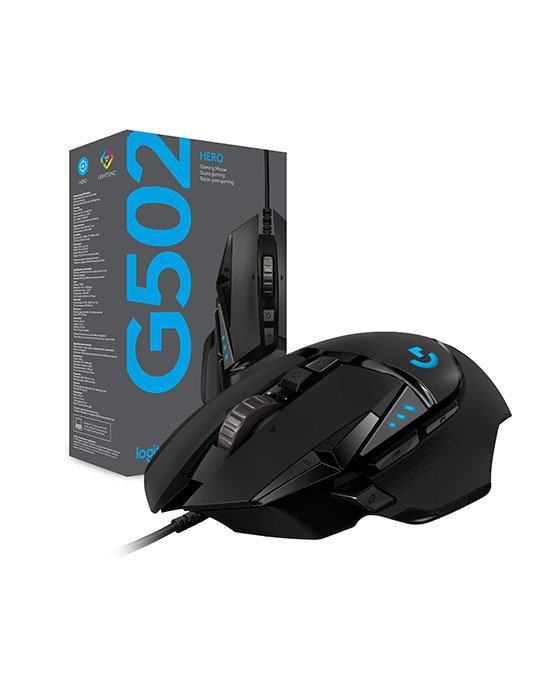 Logitech G502 HERO High Performance Wired Gaming Mouse
