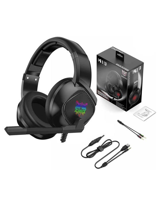 Onikuma K19 RGB Wired Gaming Headset