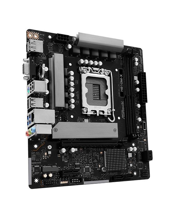 ASRock H810M-X LGA1851 Micro-ATX Motherboard